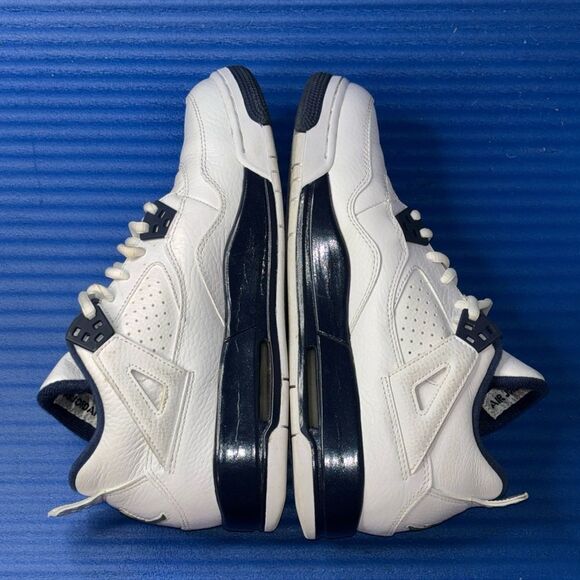 Size 6Y- GS Nike Air Jordan 4 Retro Columbia Legend Blue 408452-107 Women’s 7.5 - Picture 6 of 8